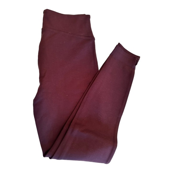 SPANX Ankle Ponte Hem Slit Wine Legging TALL - Picture 5 of 7